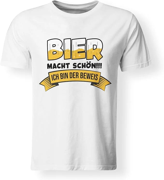 T-Shirt - Bier macht schön!