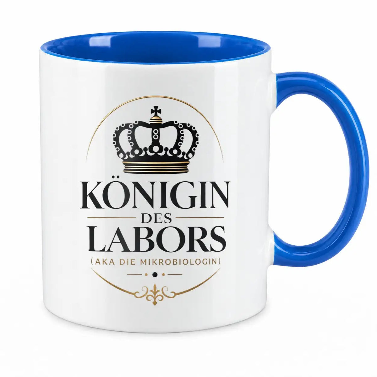 Tasse - Königin des Labors (aka die Mikrobiologin)