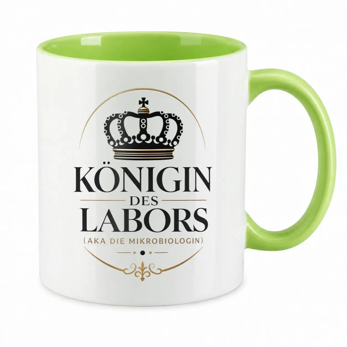 Tasse - Königin des Labors (aka die Mikrobiologin)
