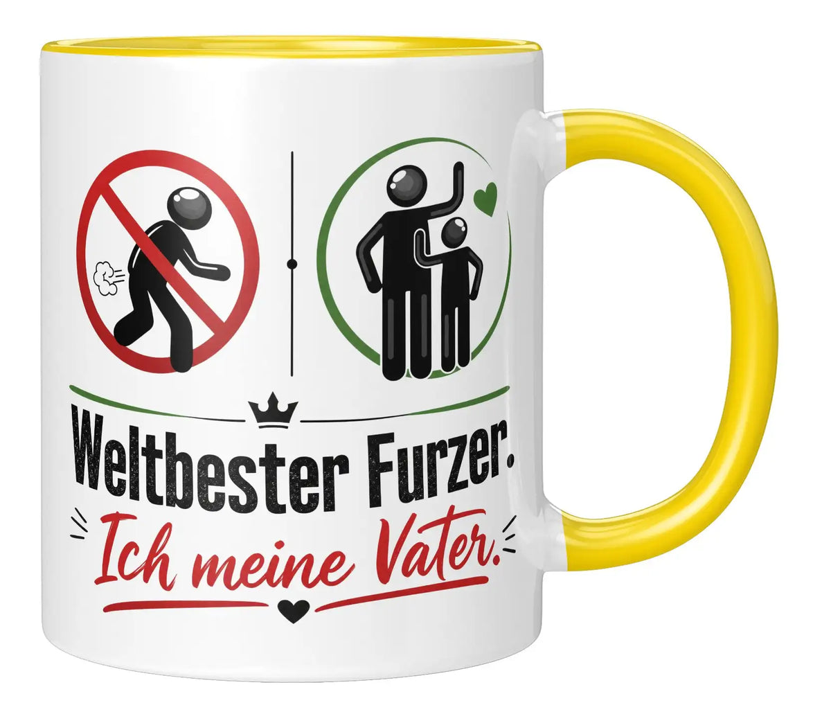 Tasse - Weltbester Furzer - Ich meine Vater