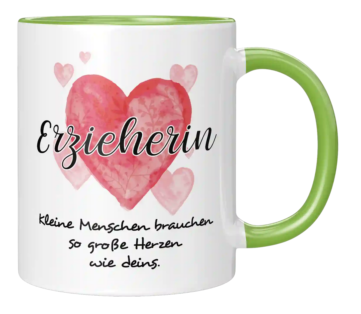 Tasse - Menschen brauchen so große Herzen