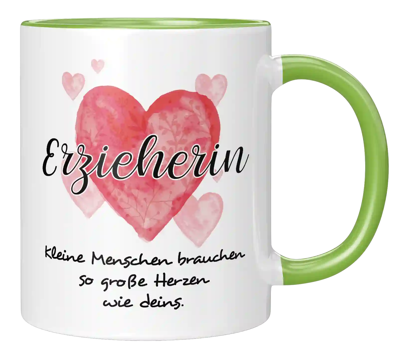 Tasse - Menschen brauchen so große Herzen