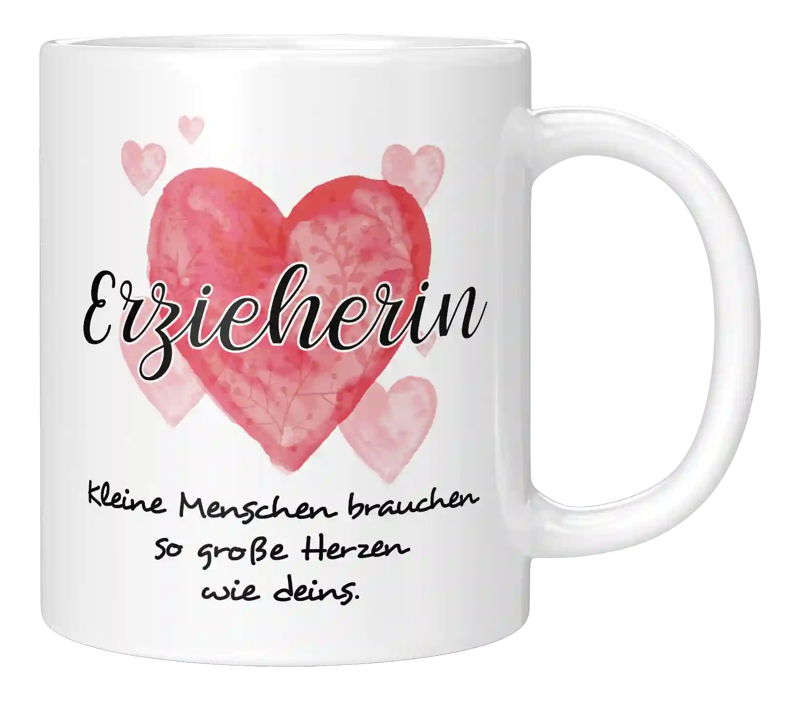 Tasse - Menschen brauchen so große Herzen
