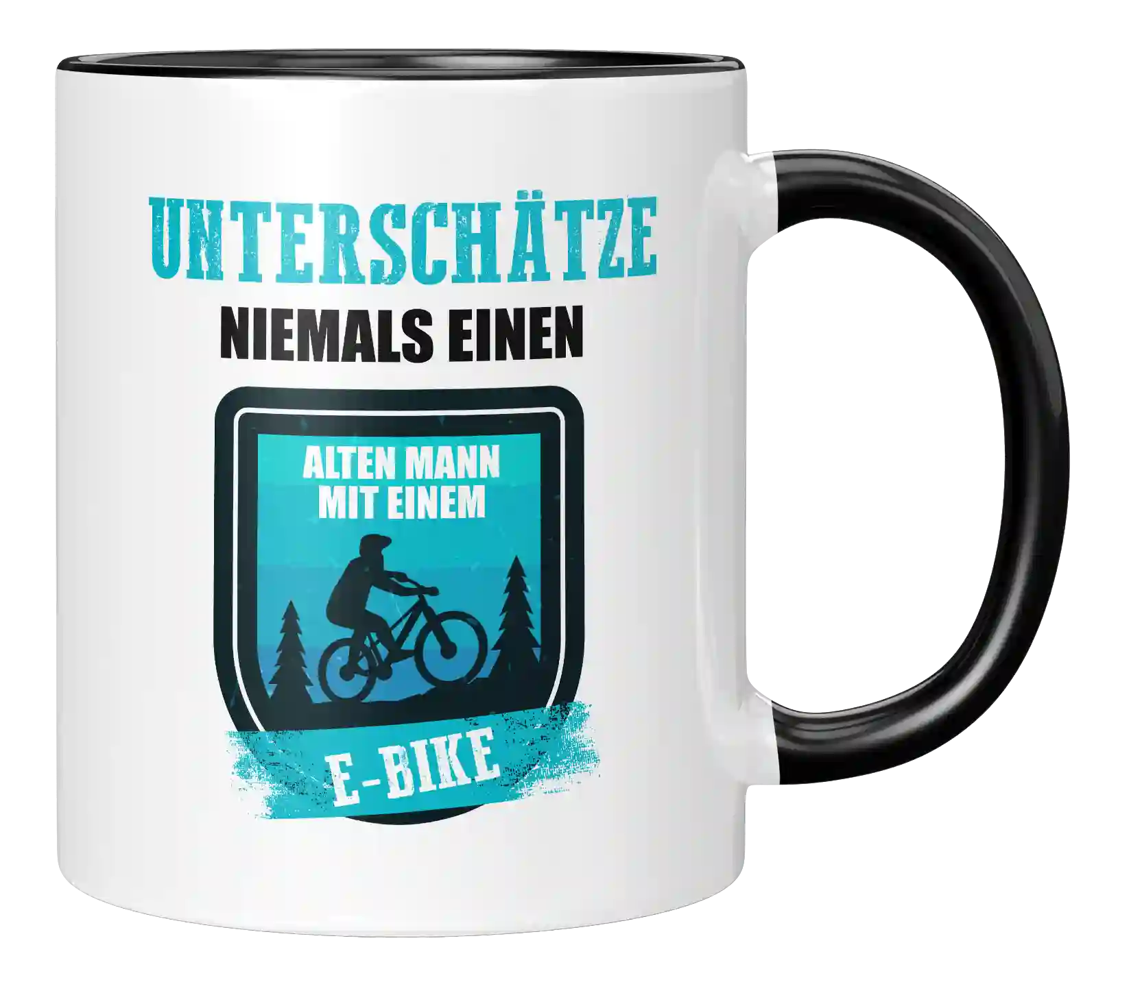 Tasse - Unterschätze niemals einen alten Mann