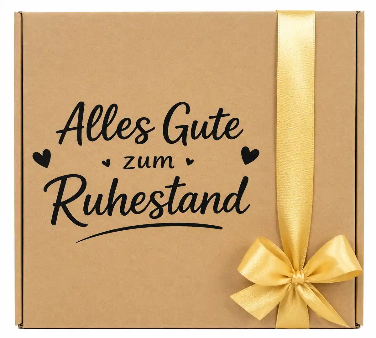 Geschenkverpackung Tablett & Tasse - Rente 2026