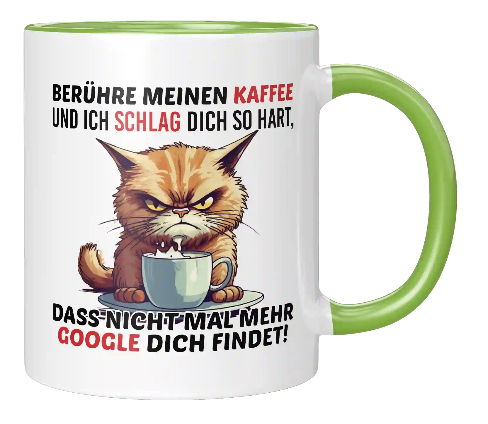 Tasse - Berühre meinen Kaffee