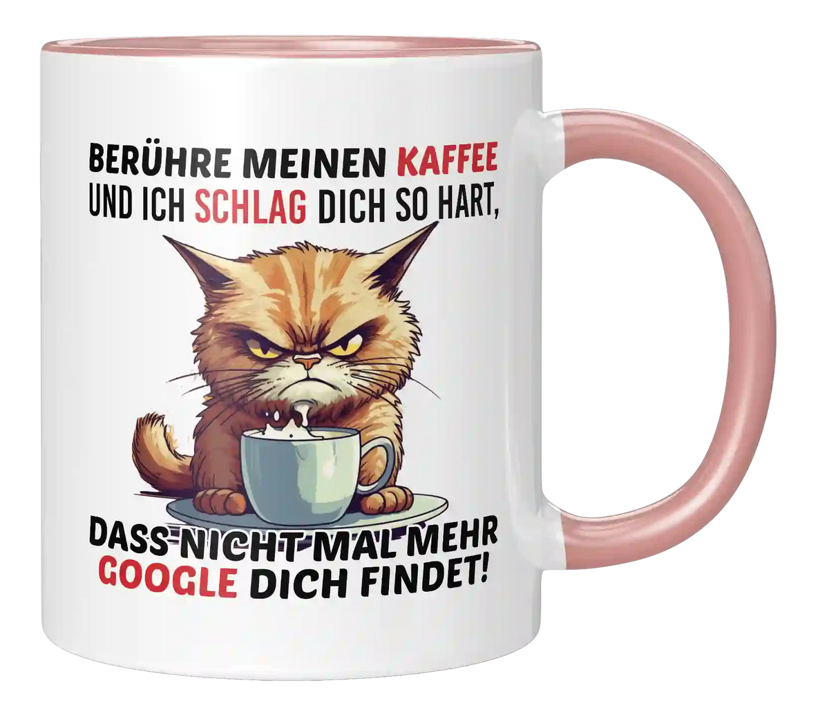 Tasse - Berühre meinen Kaffee