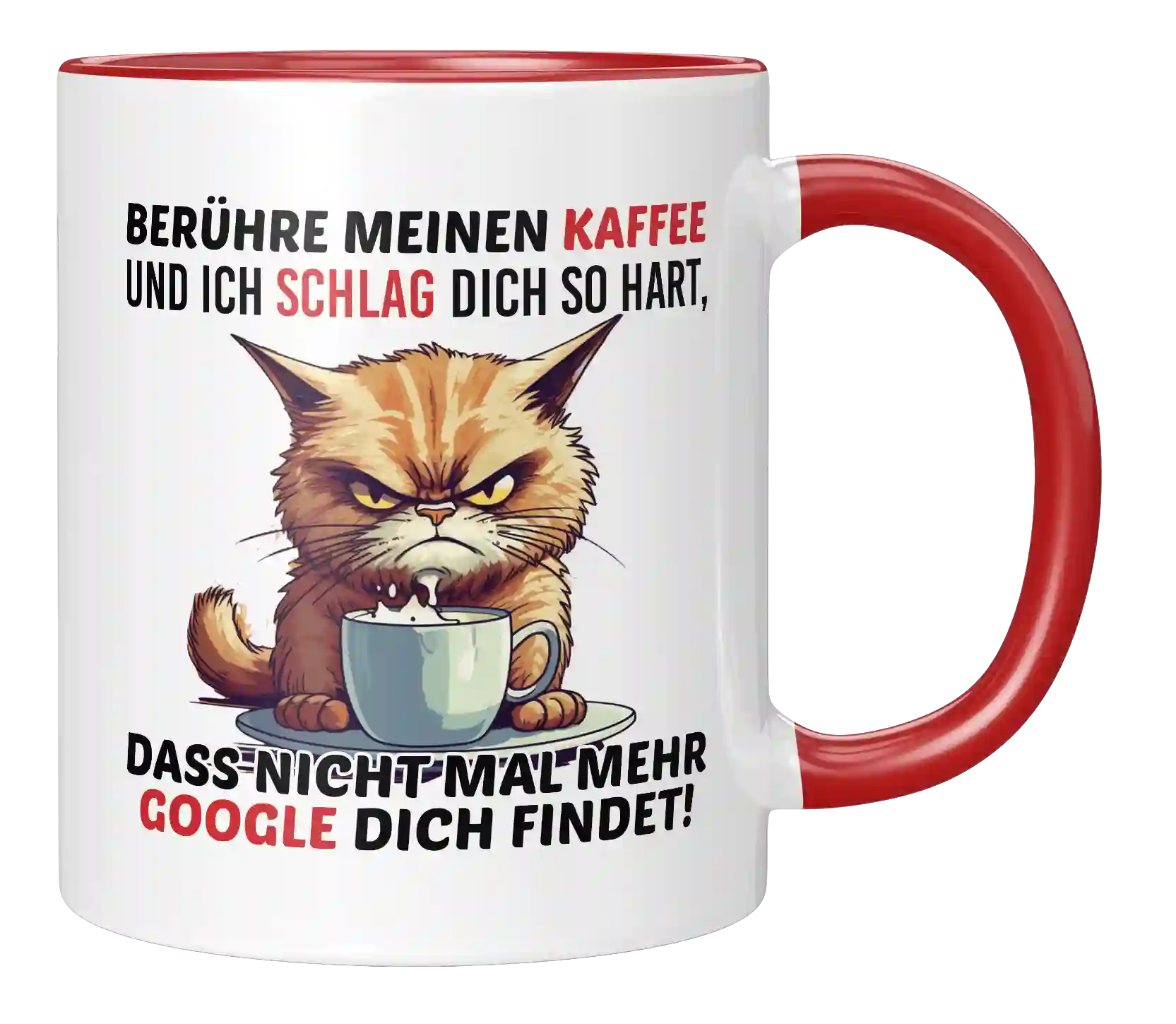 Tasse - Berühre meinen Kaffee