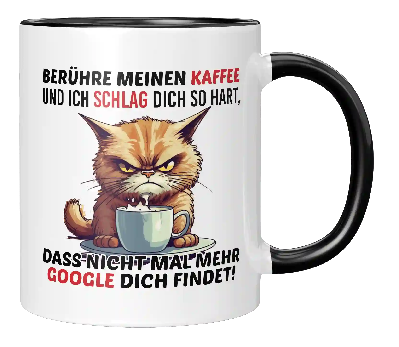 Tasse - Berühre meinen Kaffee