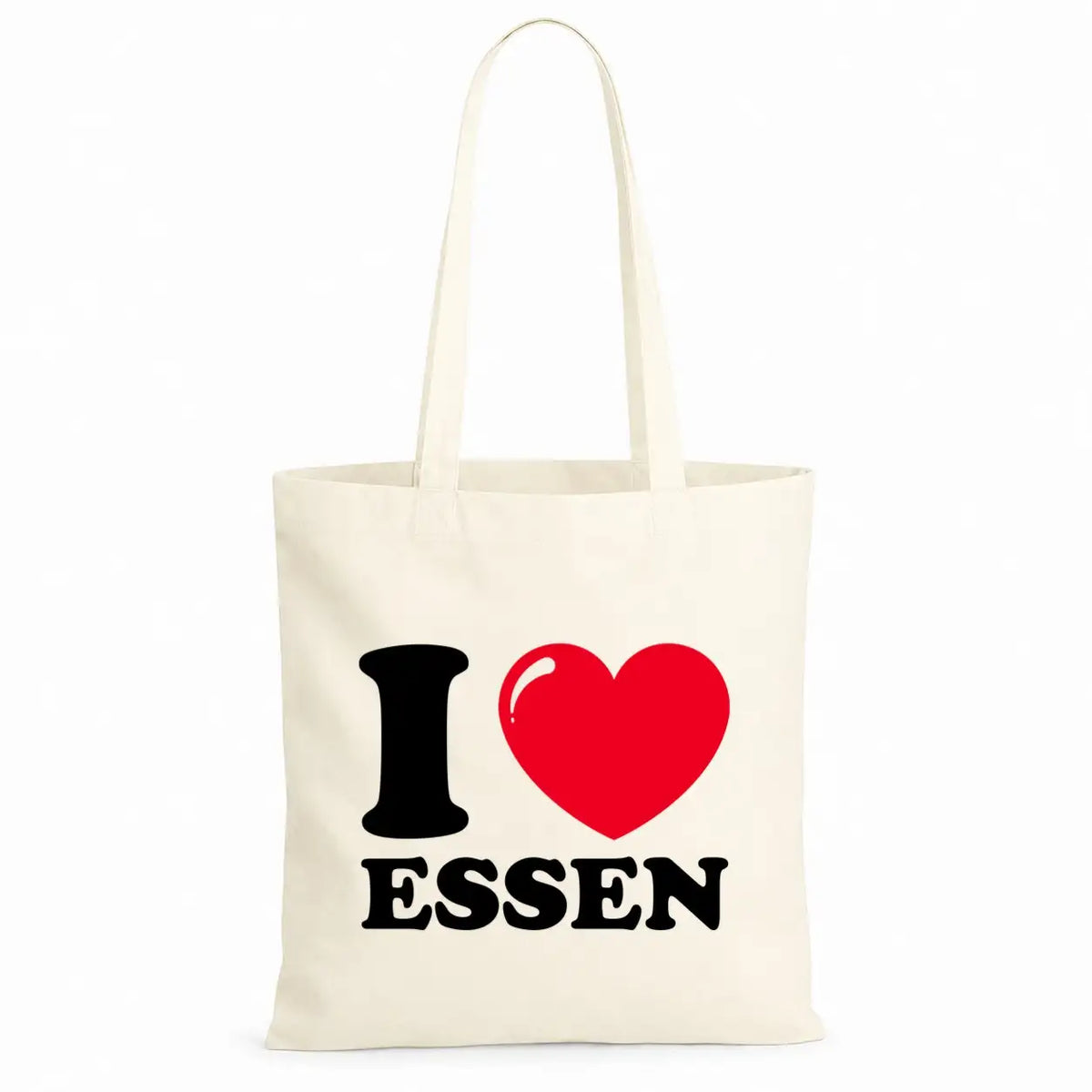 Baumwolltasche - I ❤ Essen