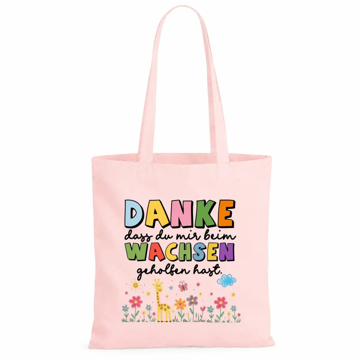 Baumwolltasche - Danke fürs Wachsen