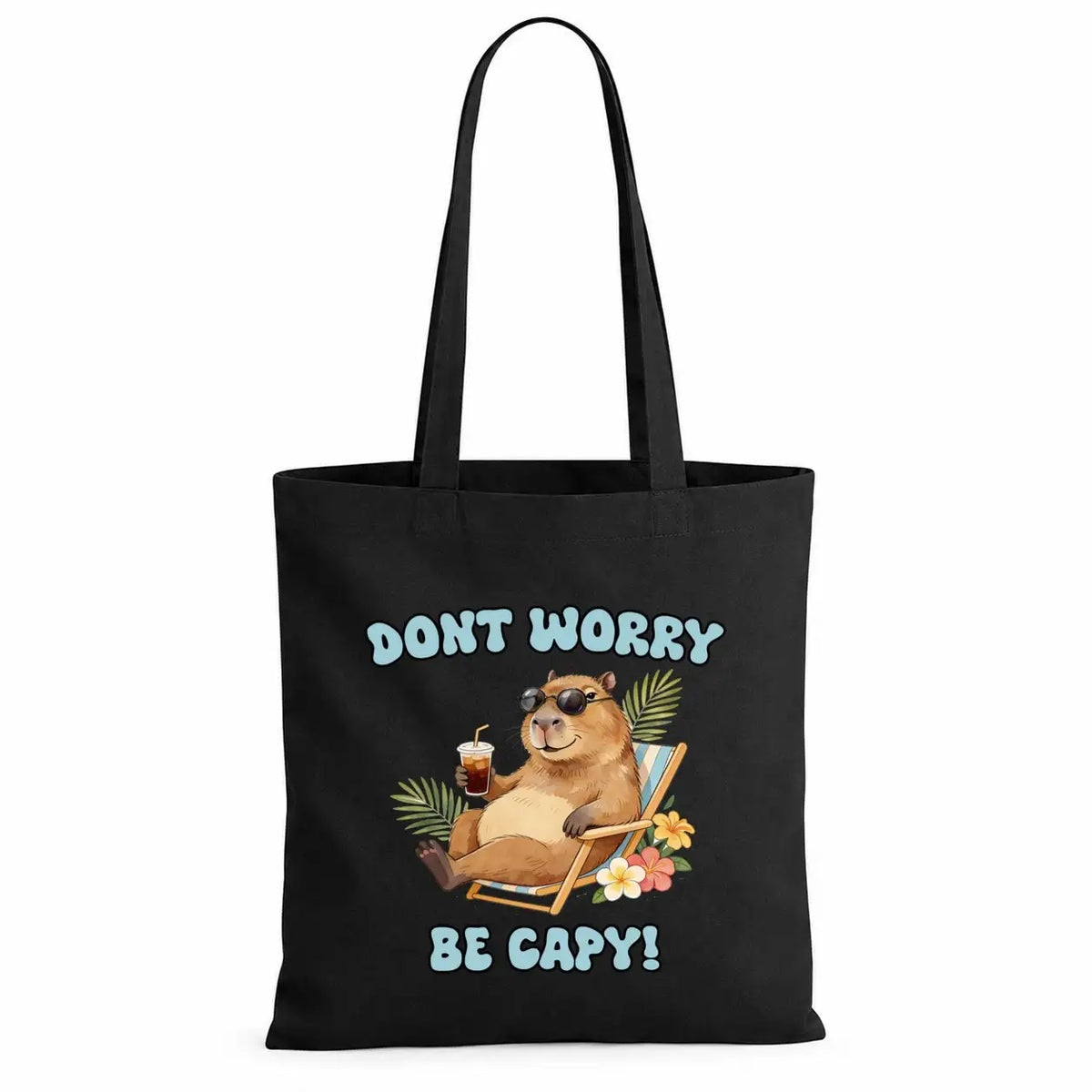 Baumwolltasche - Dont worry be capy!