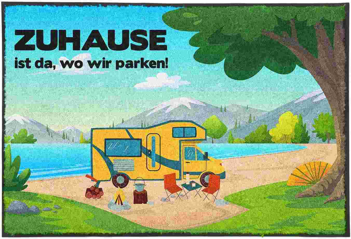 Fußmatten - Wo wir parken!