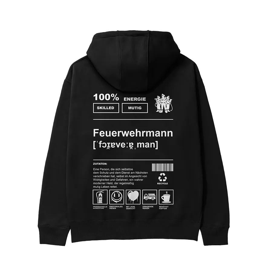 Hoodie - Feuerwehrmann