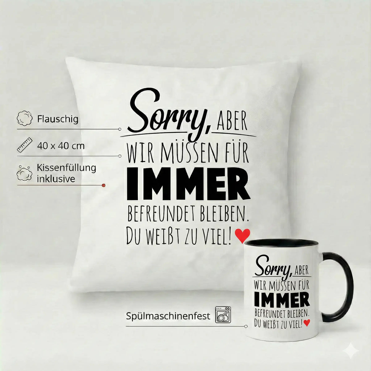 Sorry, aber wir müssen uns immer berfreundet sein - Bundle