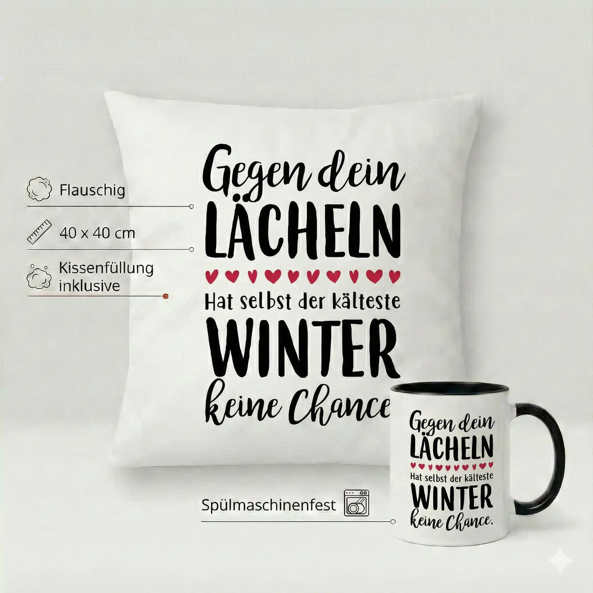 Gegen Lächeln hat selbst der kälteste Winter keine Chacne - Bundle