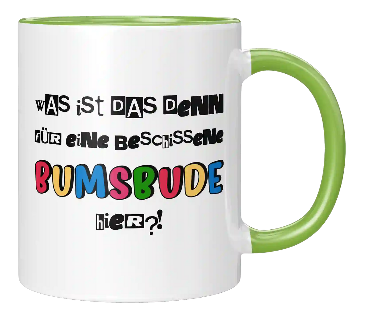 Tasse - Beschissene Bumsbude hier!