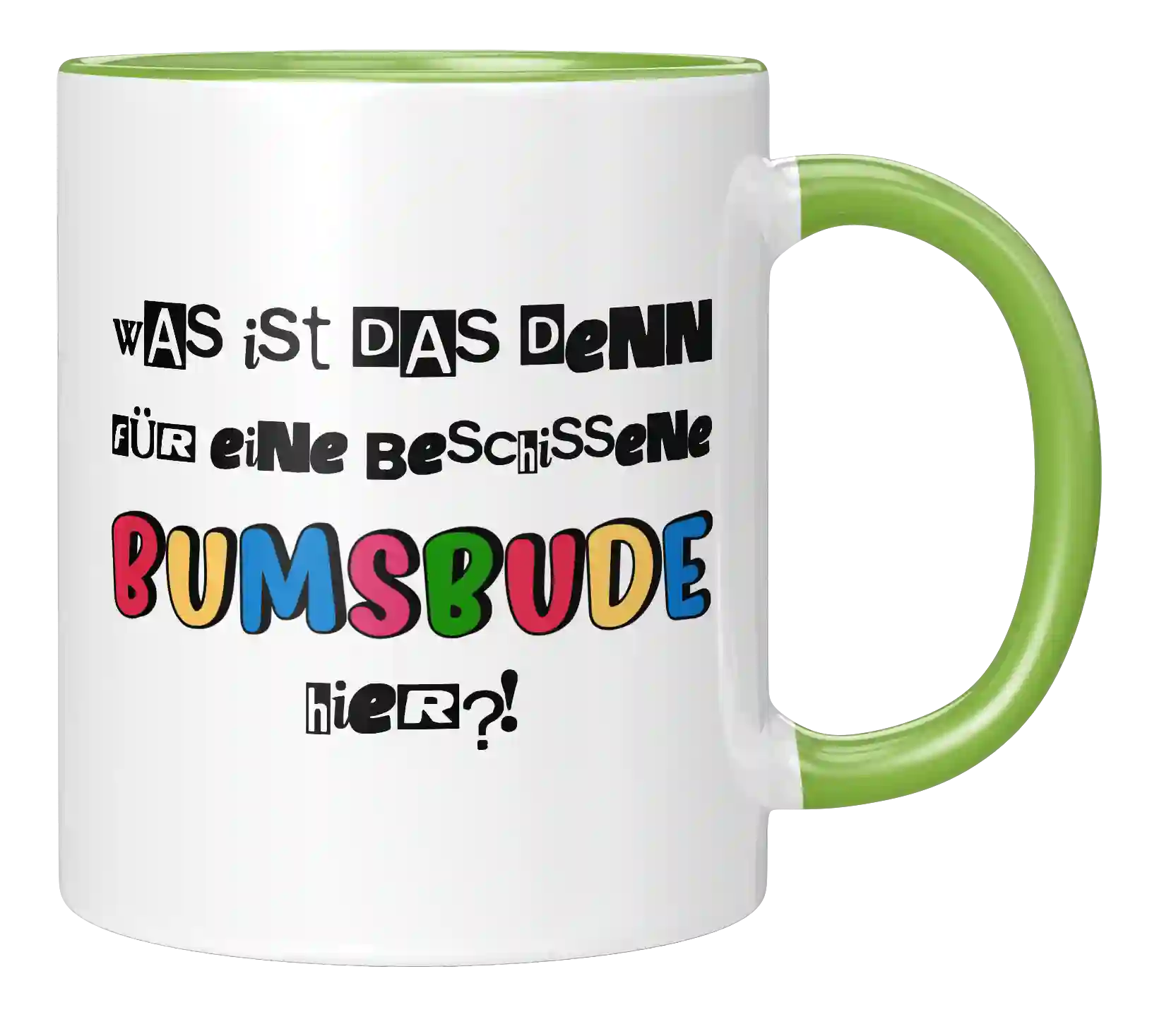 Tasse - Beschissene Bumsbude hier!