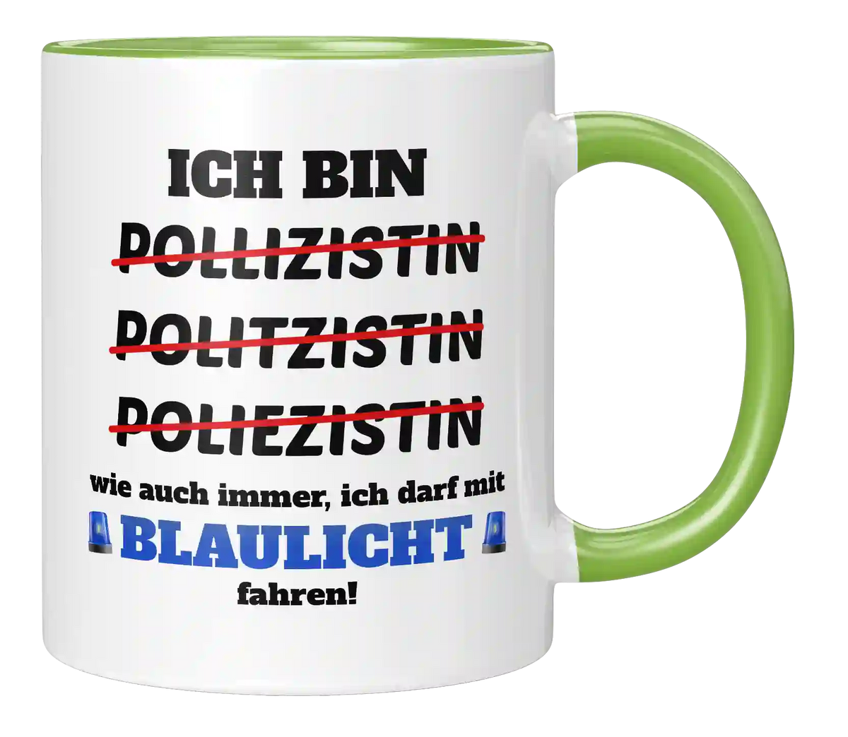 Tasse - Ich bin Polizistin!