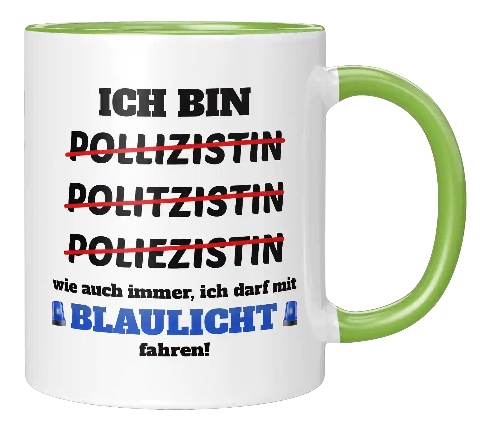 Tasse - Ich bin Polizistin!