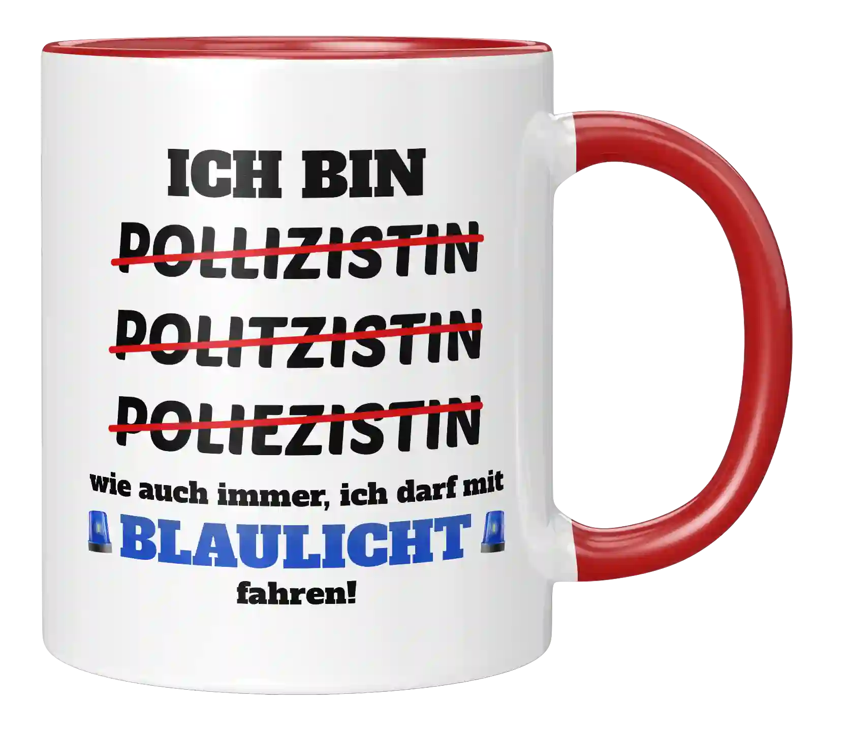 Tasse - Ich bin Polizistin!