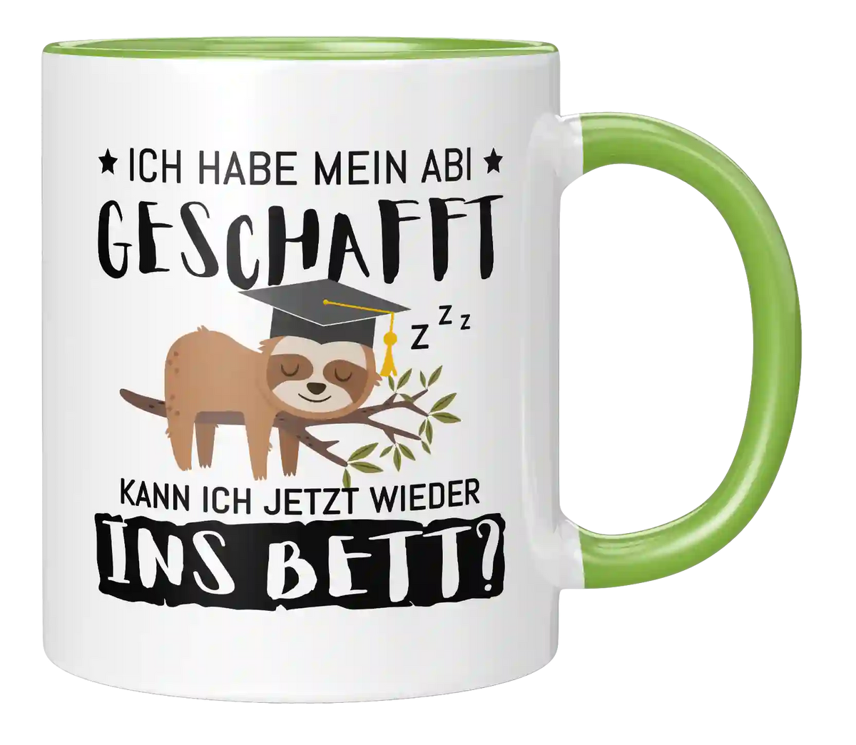 Tasse - Ich habe mein Abi geschafft