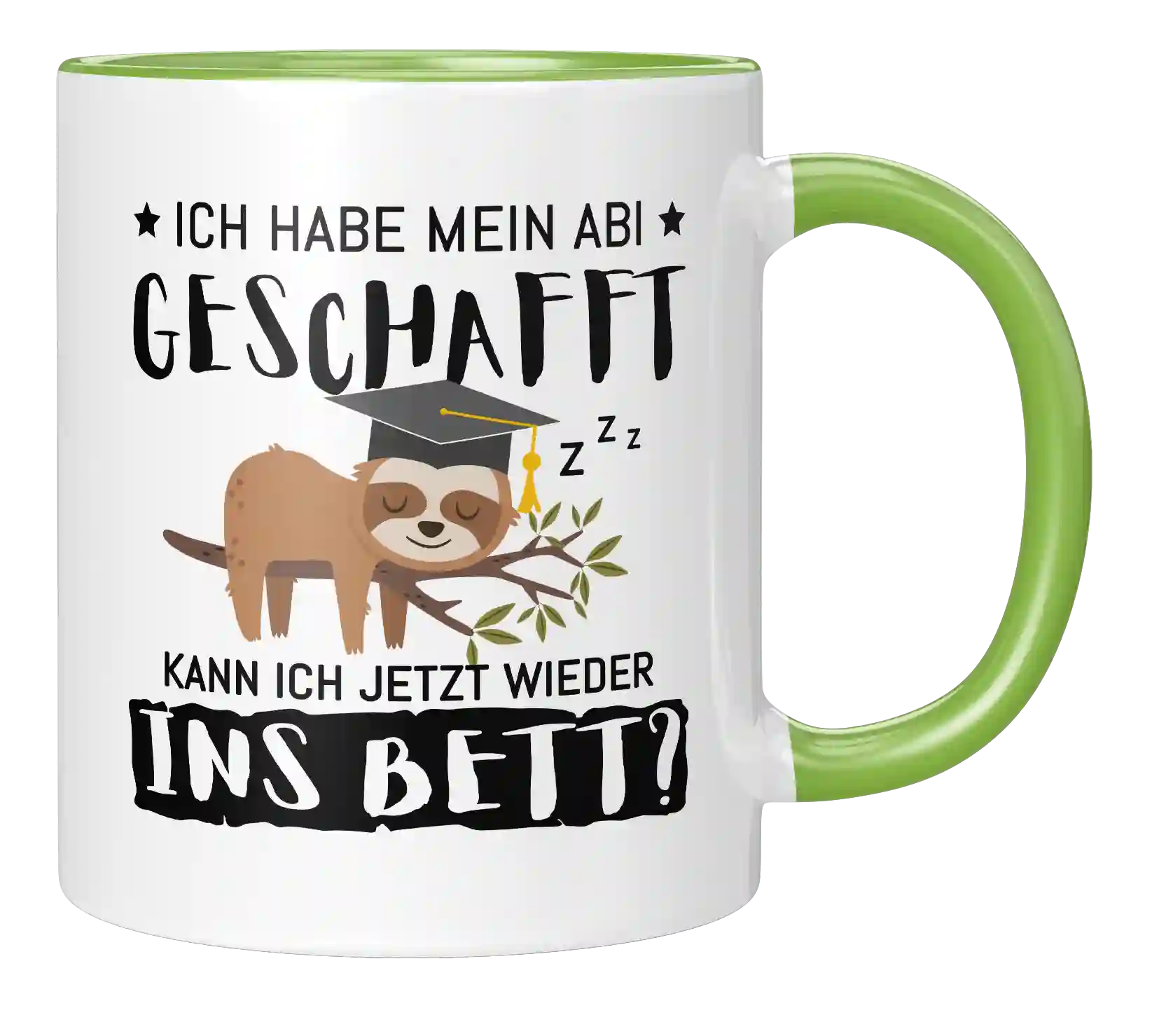 Tasse - Ich habe mein Abi geschafft