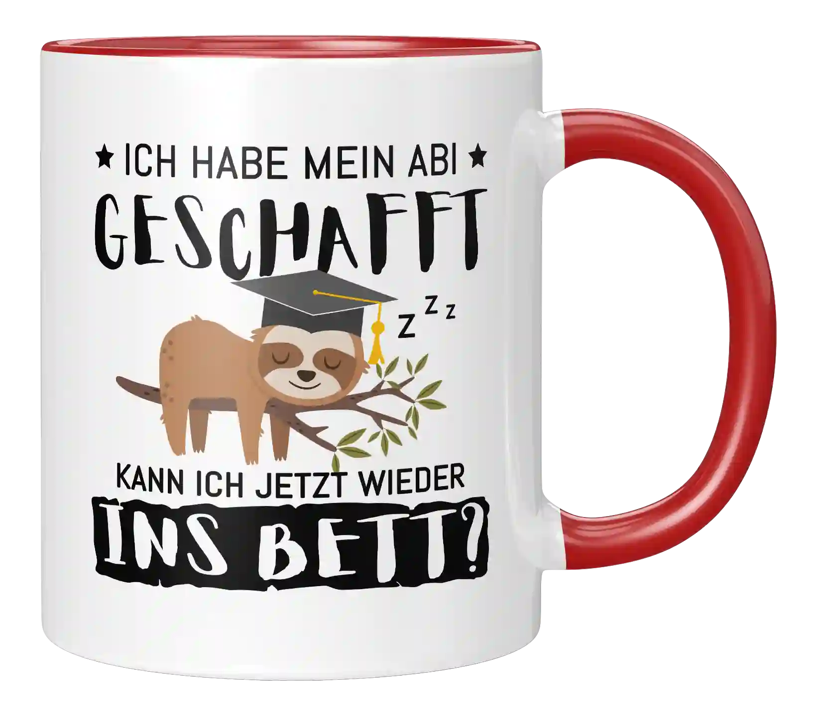 Tasse - Ich habe mein Abi geschafft