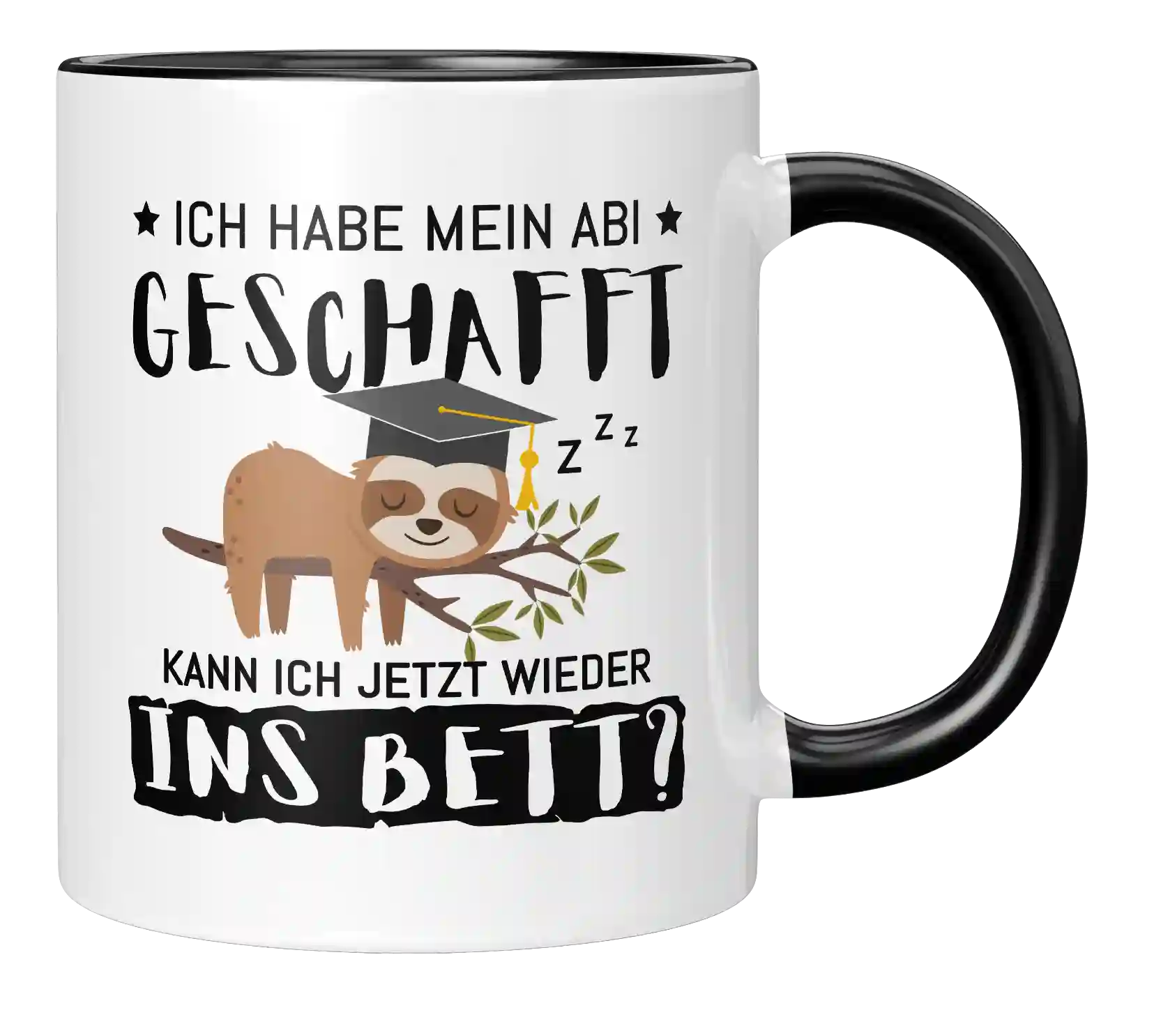Tasse - Ich habe mein Abi geschafft