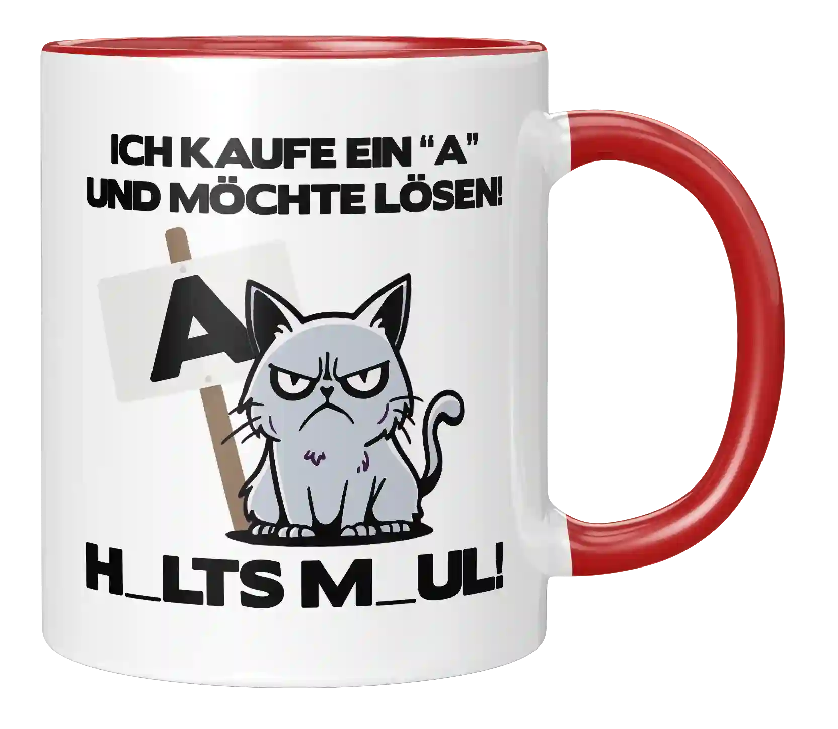 Tasse - Ich kaufe ein A und möchte lösen