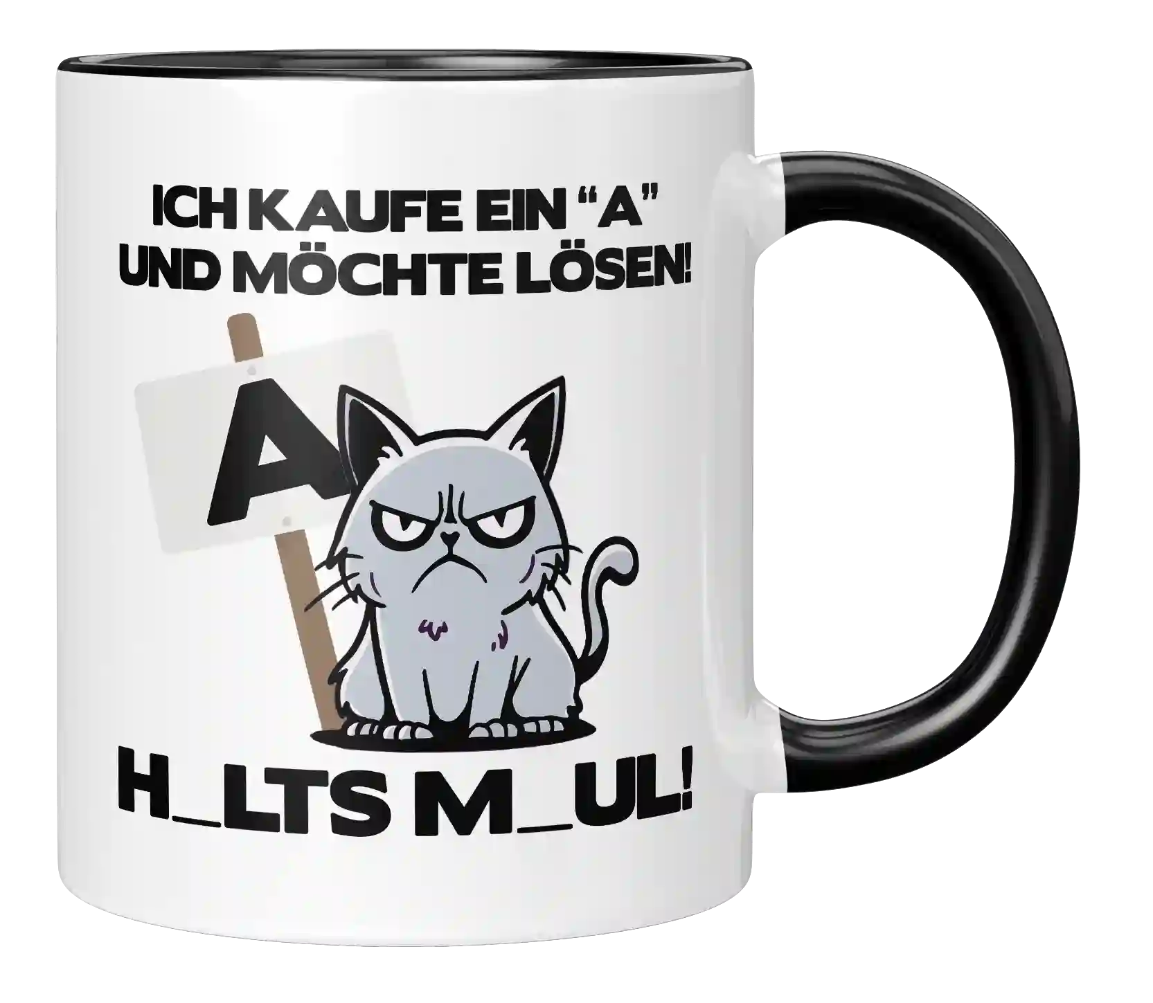Tasse - Ich kaufe ein A und möchte lösen