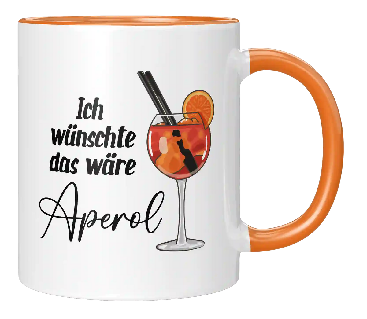 Tasse - Ich wünschte ich wäre Aperol