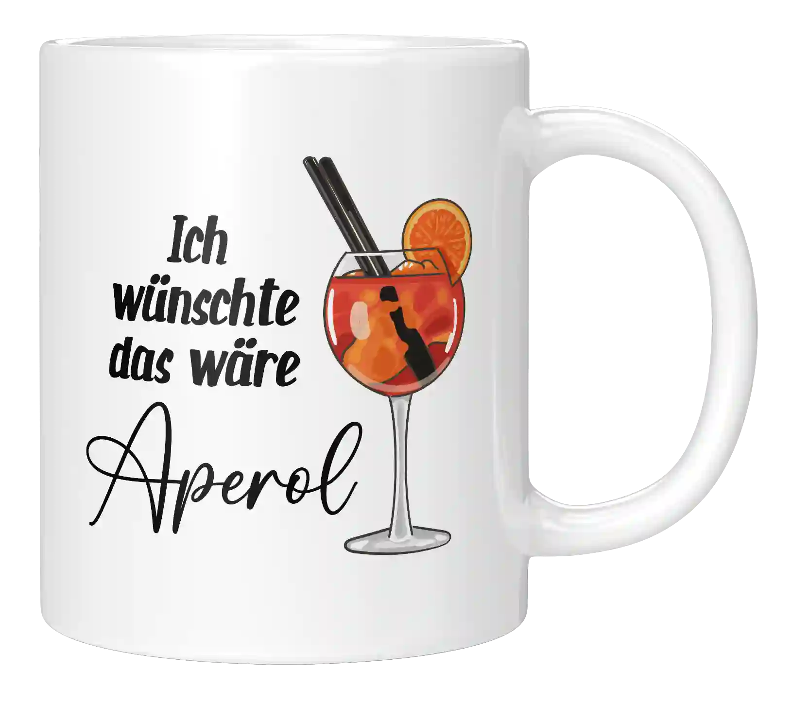 Tasse - Ich wünschte ich wäre Aperol