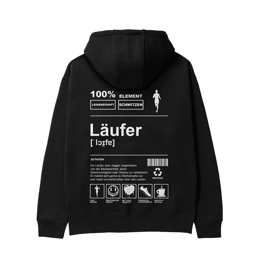 Hoodie - Läufer