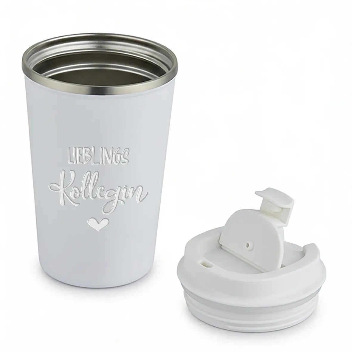 Thermobecher - Lieblings Kollegin - Weiss