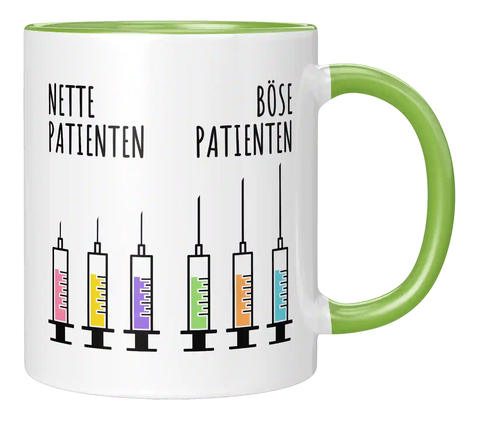 Tasse - Nette Patienten - Böse Patienten