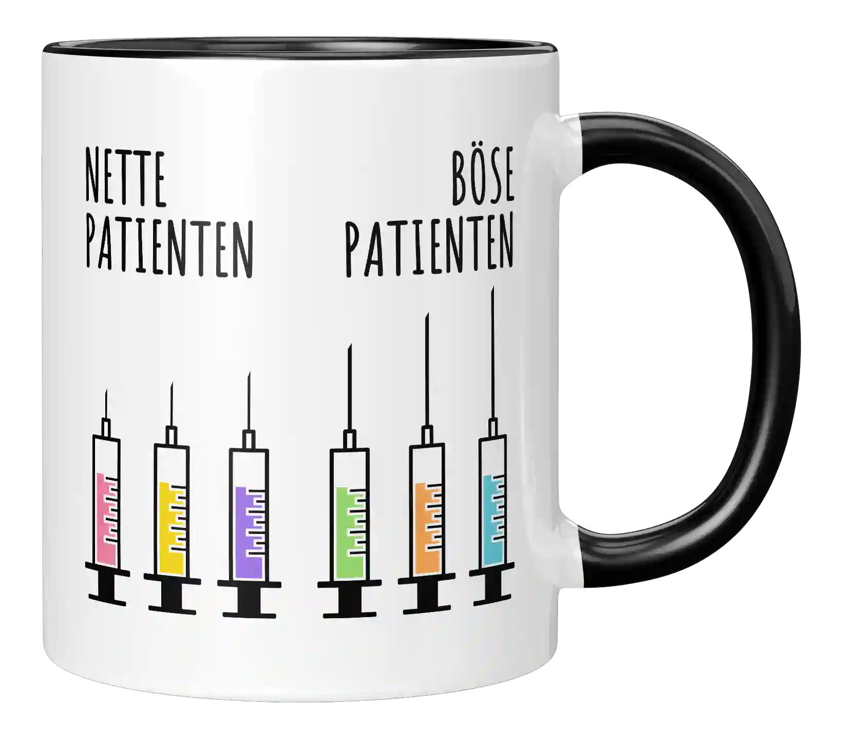 Tasse - Nette Patienten - Böse Patienten