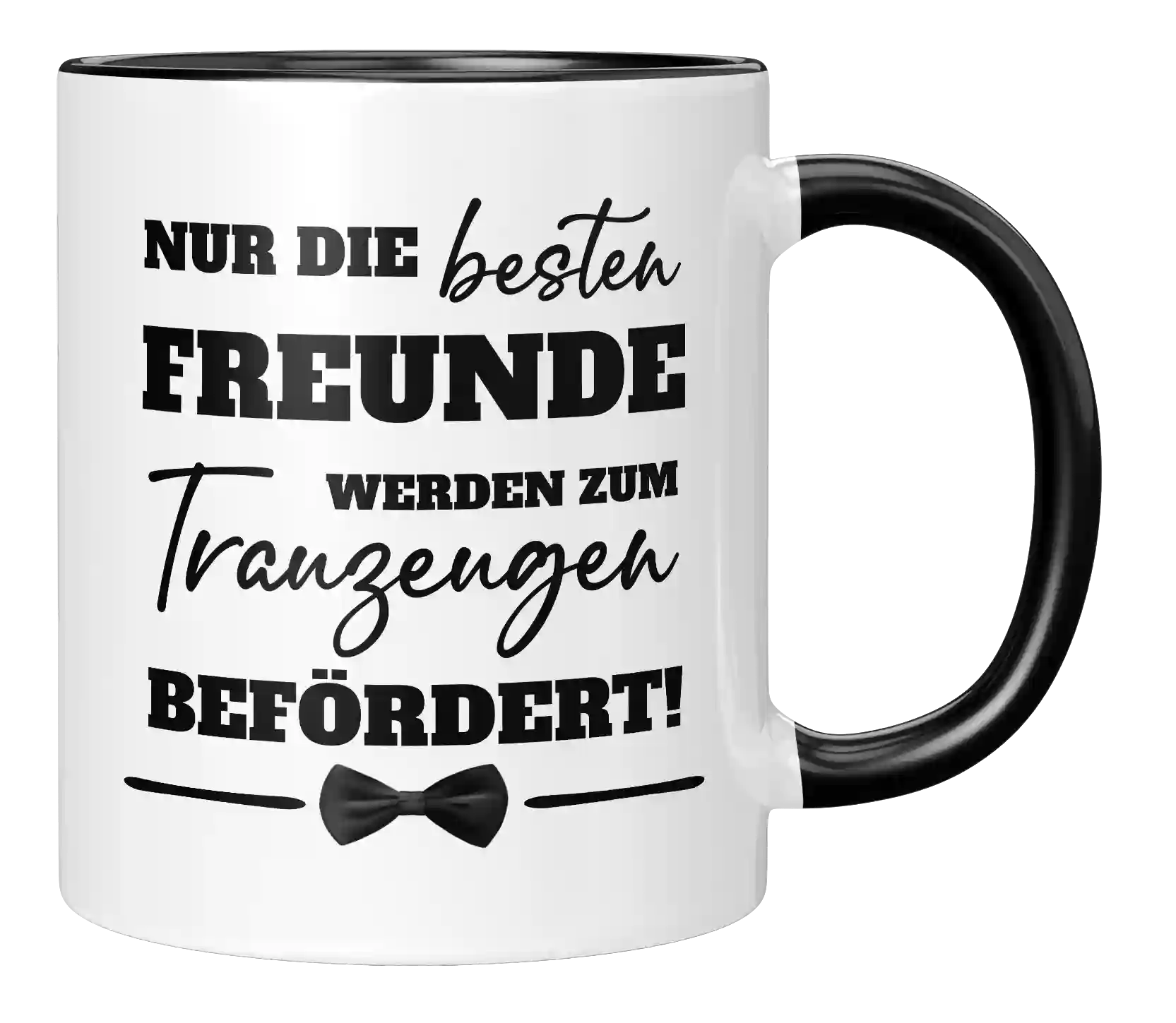 Tasse - Freunde werden zum Trauzeugen