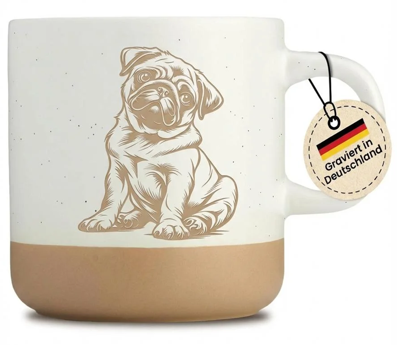 Steingut - Mops