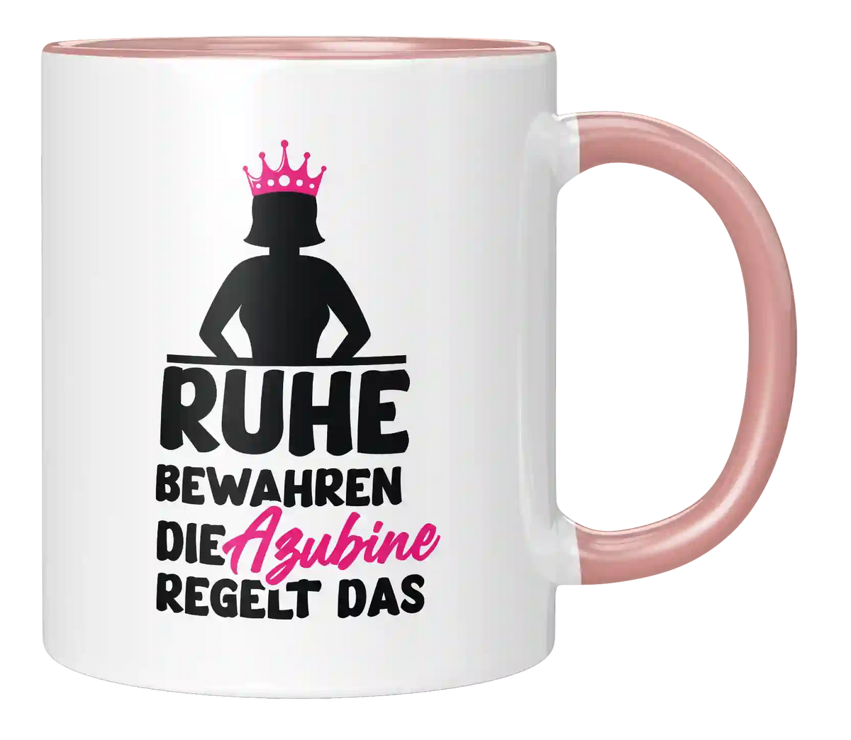 Tasse - Ruhe bewahren die Azubine regelt das