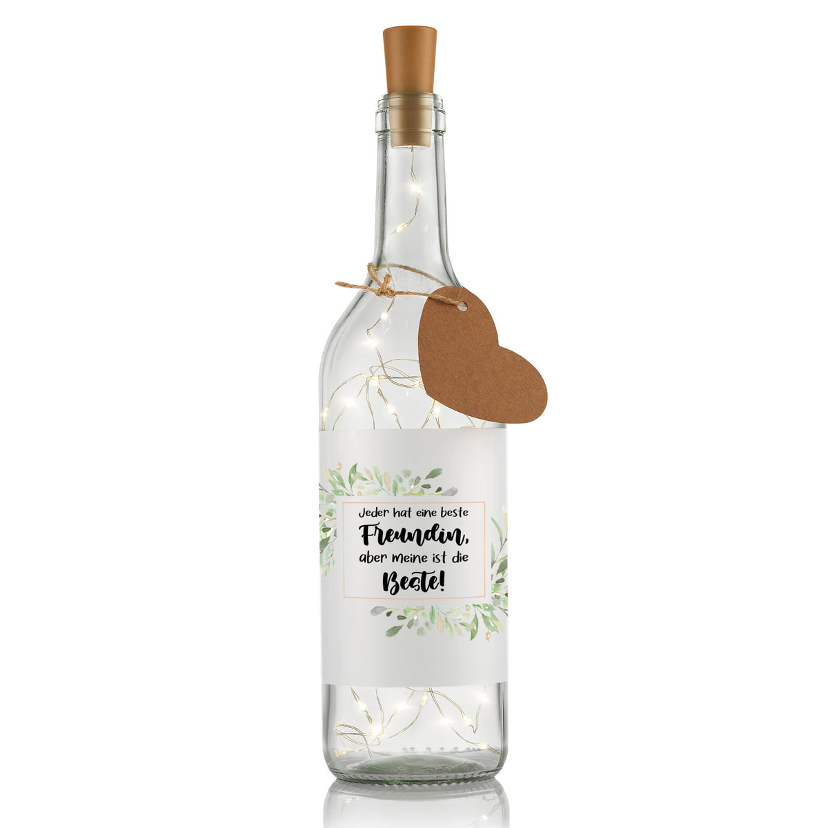 Flaschenlicht - Beste Freundin
