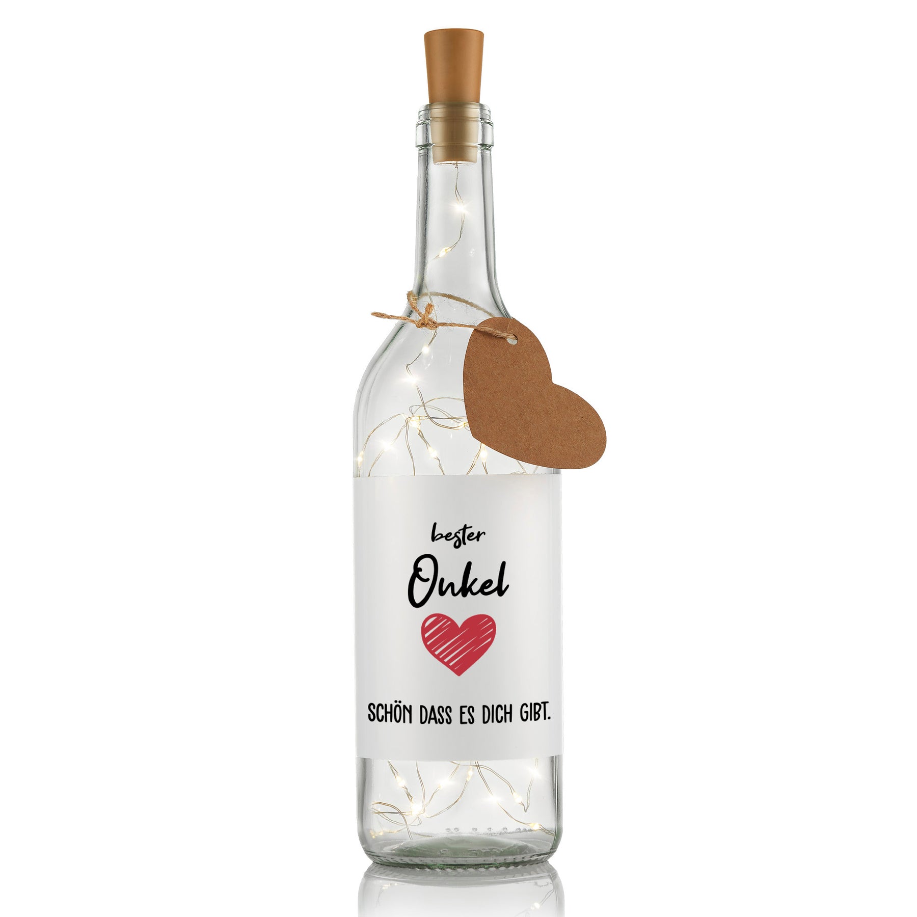 Flaschenlicht - Bester Onkel