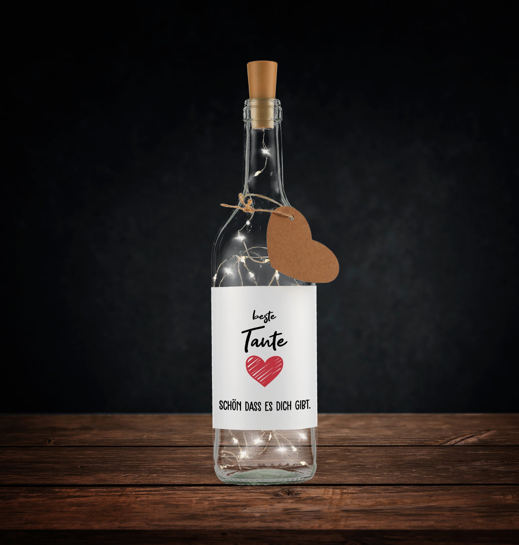 Flaschenlicht - Beste Tante