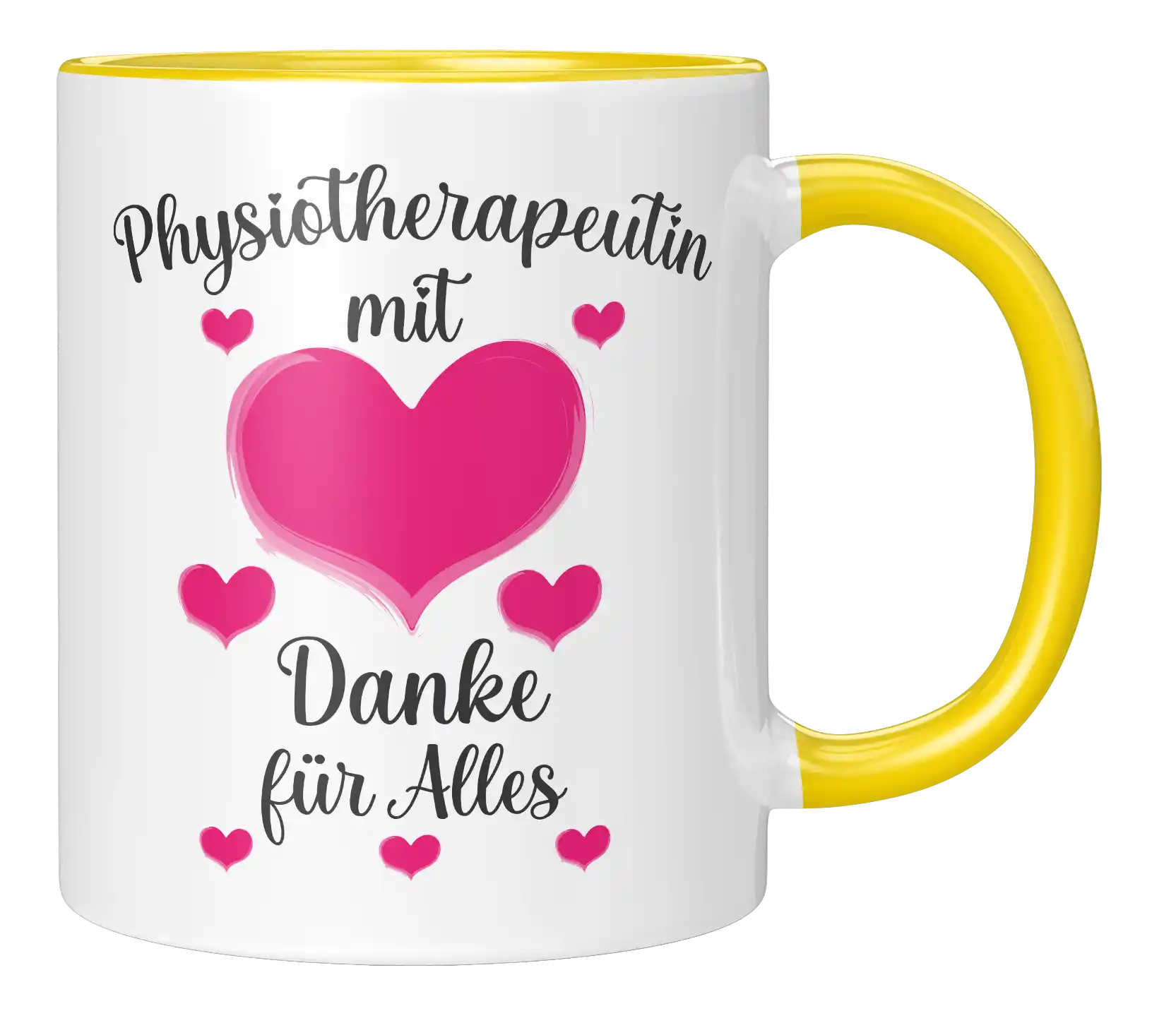 Tasse - Physiotherapeutin mit Herz Danke für Alles