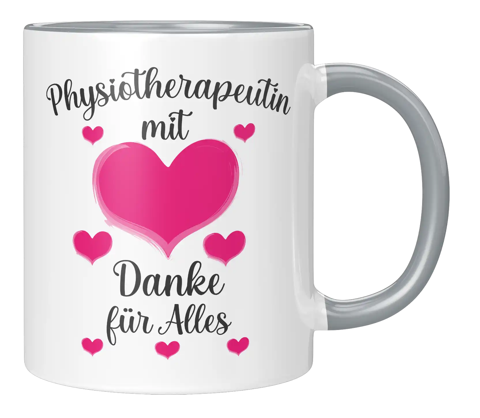 Tasse - Physiotherapeutin mit Herz Danke für Alles
