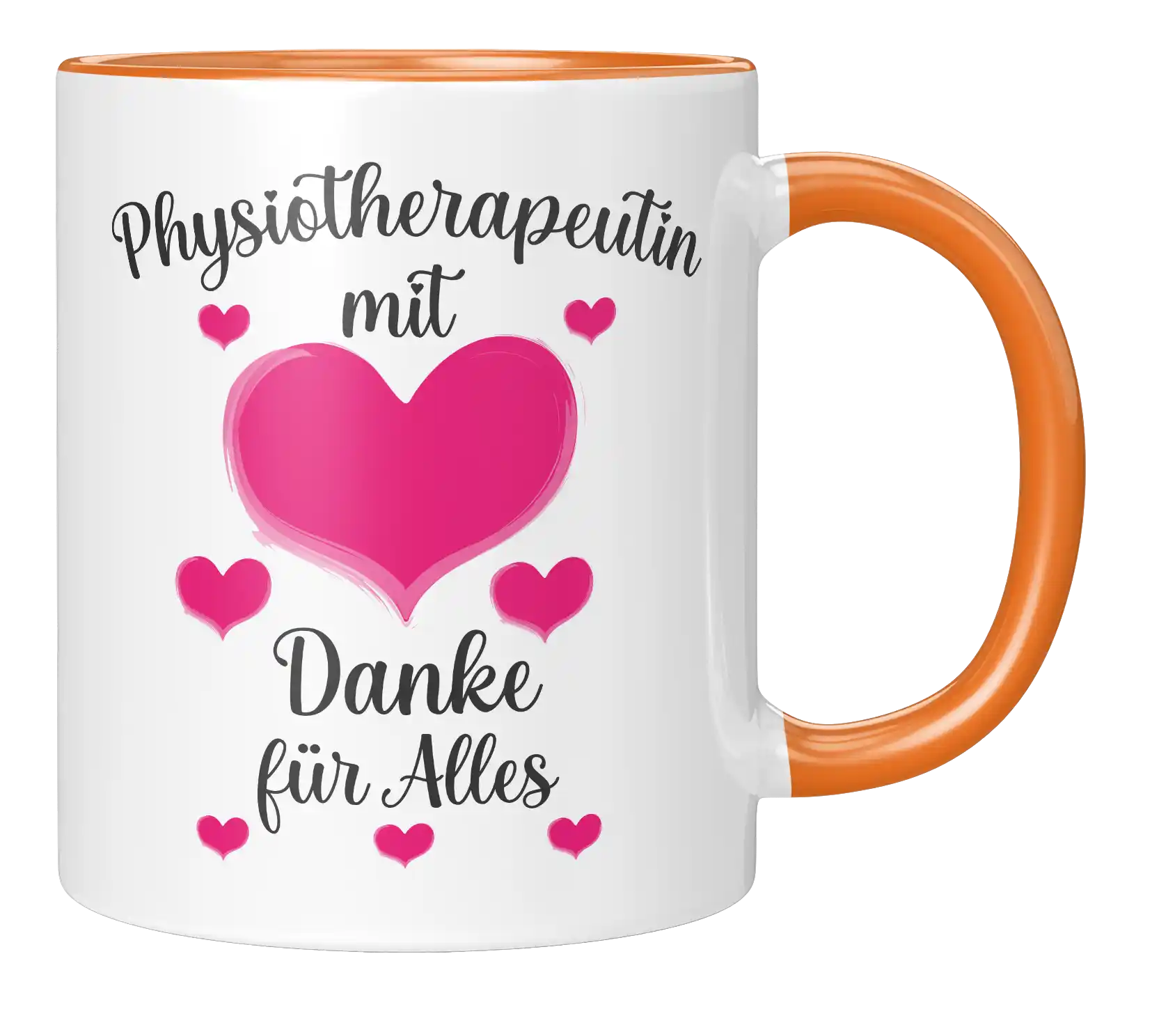 Tasse - Physiotherapeutin mit Herz Danke für Alles