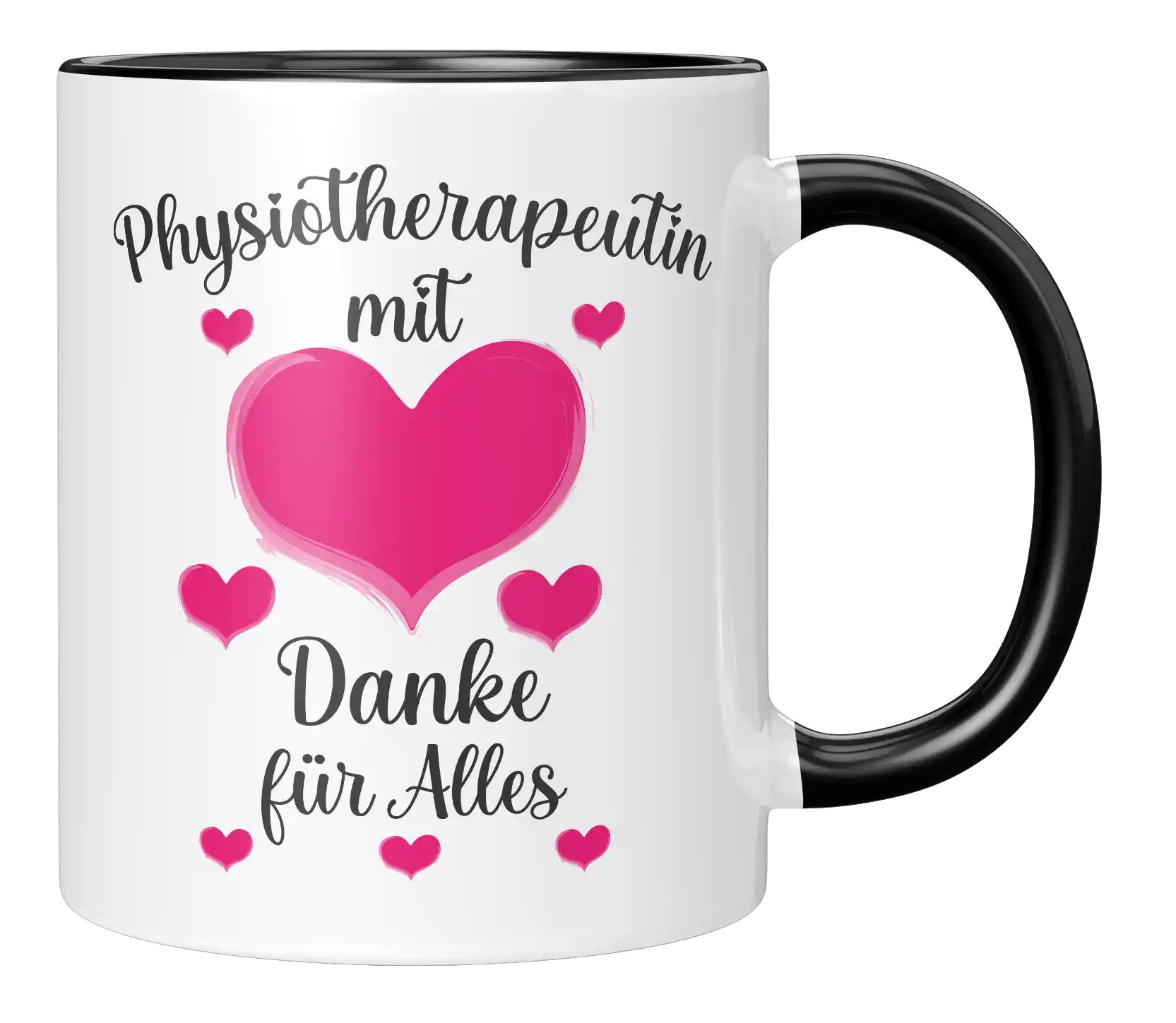 Tasse - Physiotherapeutin mit Herz Danke für Alles