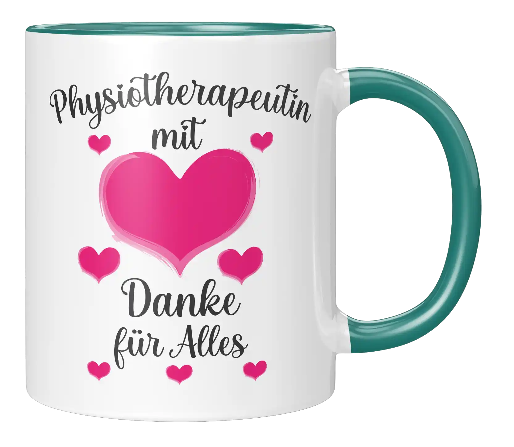 Tasse - Physiotherapeutin mit Herz Danke für Alles
