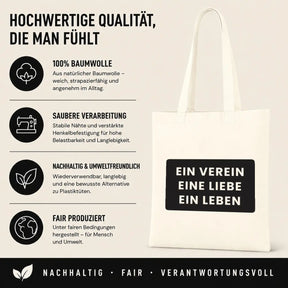 Baumwolltasche - Fussball Fan Motive - Motiv nach Wahl