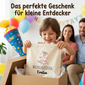Baumwolltasche - Tiermotive mit Namen - Motiv nach Wahl